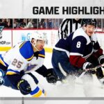 Blues @ Avalanche 1/28 | NHL Highlights 2023