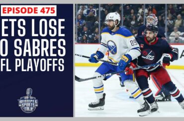 Winnipeg Jets lose to Buffalo Sabres, prepare for Philadelphia Flyers - NFL Playoffs