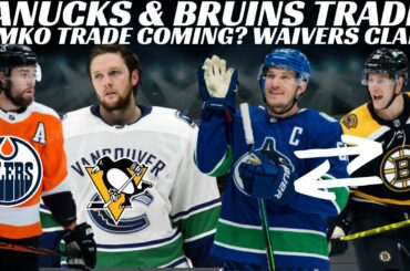 NHL Trade Rumours - Huge Canucks - Bruins Trade? Provorov to Oilers? Mikeyev Out for Season + More