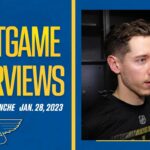 Jan. 28: Postgame Interviews