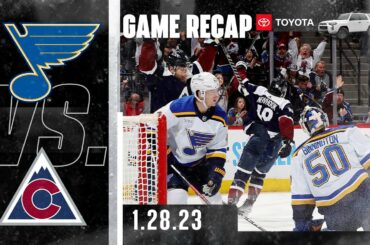 Newhook's Birthday Bash | Toyota Game Recap 1/28/2023
