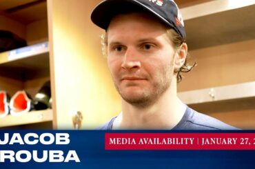 New York Rangers: Jacob Trouba Postgame Media Availability | Jan. 27, 2023