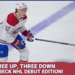 Owen Beck makes his Montreal Canadiens debut, Habs lose to the Ottawa Senators