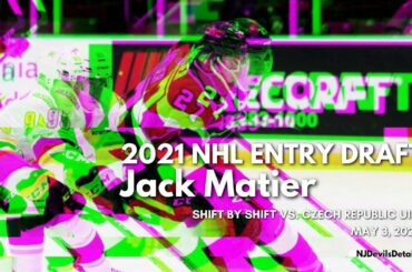2021 NHL Draft | Jack Matier (#27) Shift by Shift vs. Czech Republic U18, May 3, 2021