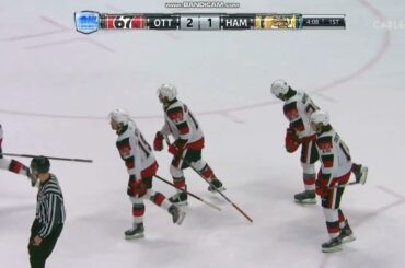 Brad Gardiner with the snipe off the feed from Jack Beck