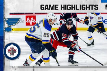 Blues @ Jets 1/30 | NHL Highlights 2023