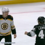 Trent Frederic vs Brendan Lemieux Jan 5, 2023