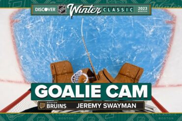 Goalie GoPro: Swayman Extended Cut from Fenway Park