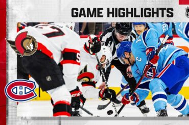 Senators @ Canadiens 1/31 | NHL Highlights 2023