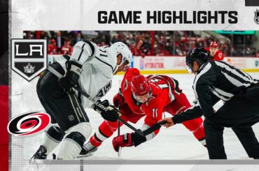 Kings @ Hurricanes 1/31 | NHL Highlights 2023