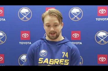 Rasmus Asplund Pregame Interview vs San Jose Sharks (11/2/2021)