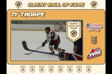 Ty Thorpe - CSSHL U18 Prep to WHL | Recruiting Video | Stand Out Sports