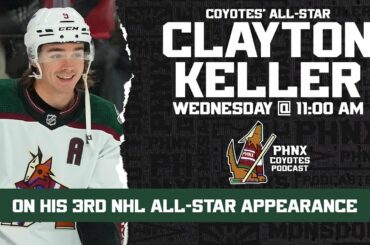 Arizona Coyotes forward Clayton Keller discusses his third NHL All-Star appearance