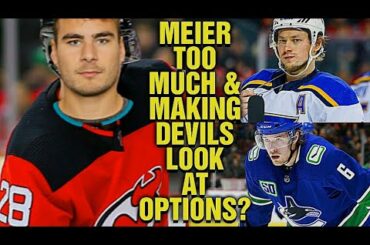 Timo Meier Next Contract Too Much & Having The NJ Devils Looking At Tarasenko Or Boeser?