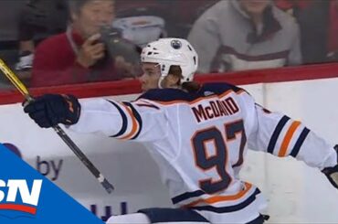 Connor McDavid Beats Cam Talbot For A Slick Highlight Reel Goal