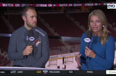 Osterle on Coyotes win over Lightning
