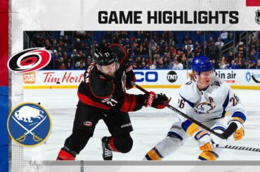 Hurricanes @ Sabres 2/1 | NHL Highlights 2023