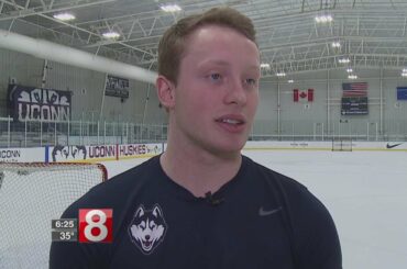 Ridgefield's Adam Karashik thrilled to be lacing 'em up for UConn