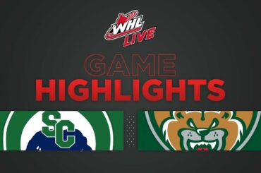 WHL Highlights: Broncos (3) at Silvertips (4) OT - January 28, 2023