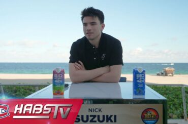 Nick Suzuki at #NHLAllStar Media Day | FULL PRESS CONFERENCE
