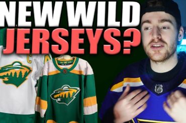 Could The Minnesota Wild Get New Home And Away Jerseys?!