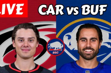 Buffalo Sabres vs. Carolina Hurricanes | NHL Livestream (Live Reaction + Play by Play)
