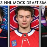 2023 NHL MOCK DRAFT SIMULATION! (FULL Top 16 Order Predictions & Connor Bedard Canadiens Rumors)