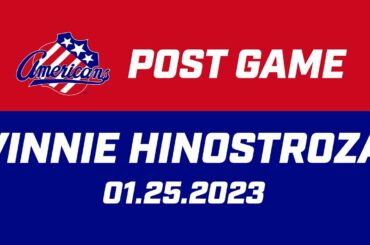 Vinnie Hinostroza Post Game | 01.25.23
