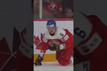 Zach Dean Sent Off For This Hit Team Canada vs Team Czechia World Juniors