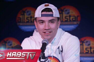 Nick Suzuki on the 2023 #NHLAllStar Skills | FULL PRESS CONFERENCE