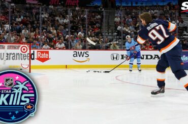 Connor McDavid DOMINATES Accuracy Competition With Perfect First Round