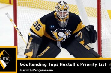 Goaltending Is The Penguins Top Trade Deadline Priority