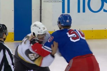 Will Cuylle first NHL Fight.