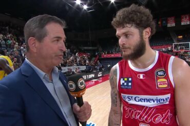 Tyler Johnson Post-Game Interview (Round 16, NBL23)