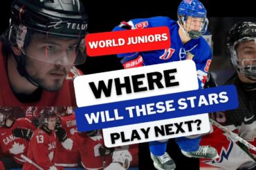 WILL THEY MAKE THE NHL? World Juniors Draft Picks