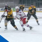 Brad Marchand Undresses Pavel Buchnevich Before Sending Perfect Pass To Patrice Bergeron