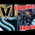 Kole Lind Scores First NHL goal in Seattle Kraken loss, Fan Reaction | Kraken R&R