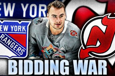 RANGERS & DEVILS BIDDING WAR FOR TIMO MEIER? New York, Jersey, San Jose Sharks Trade Rumours 2023
