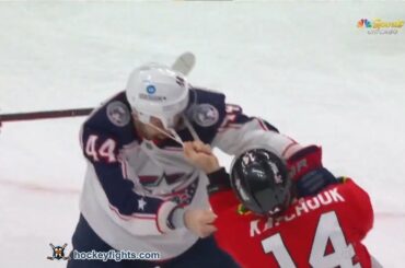 Erik Gudbranson vs Boris Katchouk Dec 23, 2022