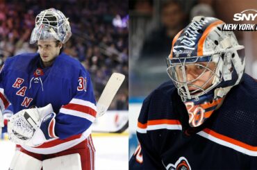 Igor Shesterkin quickly dismisses Ilya Sorokin's claim that he's a better shooter | NY Post Sports