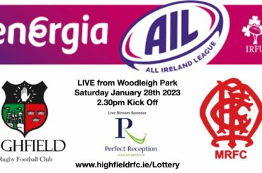 Highfield RFC v Malone RFC - 28th January 2023