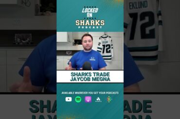 BREAKING: SAN JOSE SHARKS TRADE DEFENSEMAN JAYCOB MEGNA FOR A 4TH ROUND PICK FROM SEATTLE KRAKEN