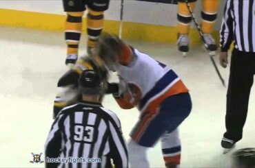 Matt Martin vs Adam McQuaid Nov 7, 2011