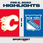 NHL Highlights | Flames vs. Rangers - February 6, 2023
