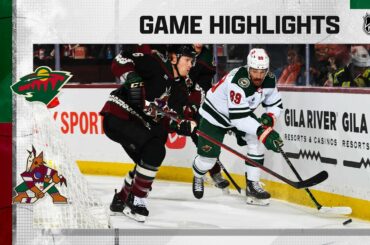 Wild @ Coyotes 2/6 | NHL Highlights 2023