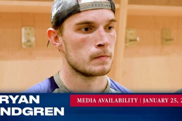 New York Rangers: Ryan Lindgren Postgame Media Availability | Jan. 25, 2023