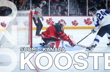 Maalikooste: Kanada kiri Nuorten Leijonien ohi voittoon MM-kisojen harjoitusottelussa