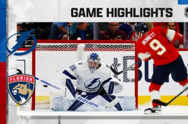 Lightning @ Panthers 2/6 | NHL Highlights 2023