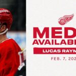 Lucas Raymond ahead of Tuesday's game vs. Edmonton