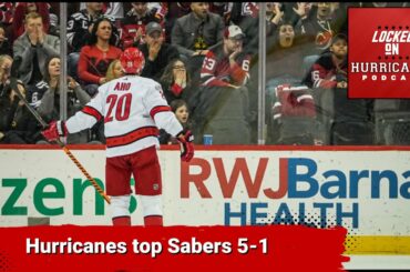 Carolina Hurricanes top Buffalo 5-1 before NHL All Star break